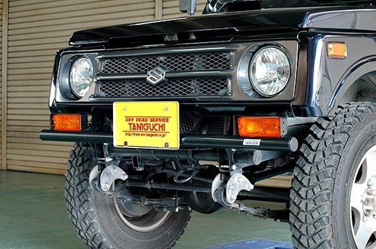 「タニグチ/TANIGUCHI」ジムニー SJ30/40、JA11/51/71用スキッドバンパーⅡ(スチール黒塗装)拍卖