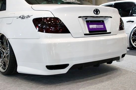 「ファイナルコネクション/F-03X」マークX(GRX120)用リアバンパー拍卖