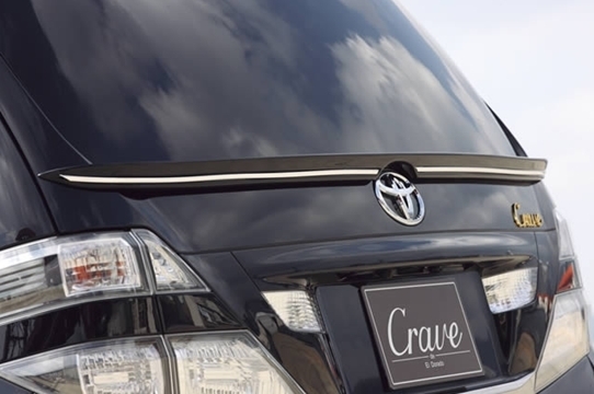 「クレイヴ/Crave」20系ヴェルファイア(ANH/GGH20W)前期用リアゲートウイング(メッキモール付き)拍卖