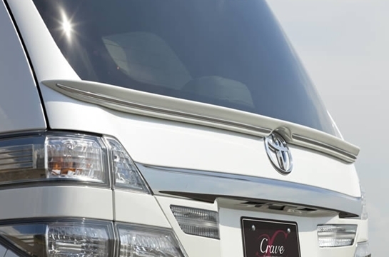 「クレイヴ/Crave」20系ヴェルファイア(ANH/GGH20W)後期用リアゲートウイング(メッキモール付き)拍卖