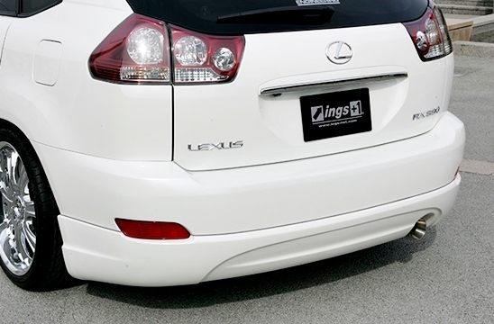 「イングス/ings」30系ハリアー(ACU/MCU/GSU3#)用LX-SPORT リアハーフスポイラー拍卖