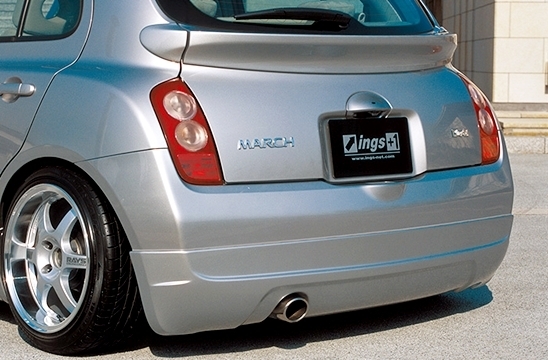 「イングス/ings」マーチ(K12)前期用LX-SPORT リアハーフスポイラー拍卖