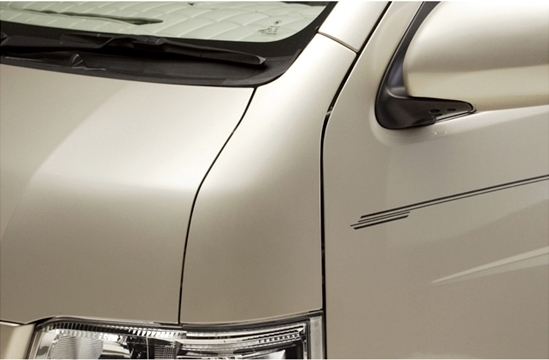 「ジェイクラブ/LEGANCE」200系ハイエース用スチールコーナーパネル(純正塗装済み)拍卖