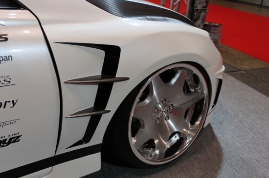 「ファイナルコネクション/F-05X」マークX(GRX130)前期用+25mm フロントフェンダーx左右拍卖