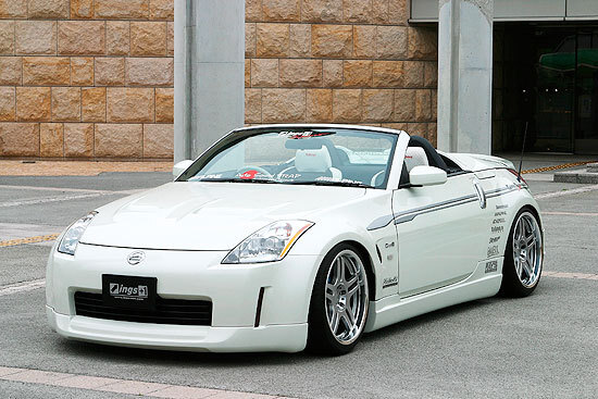 「イングス/ings」フェアレディZ(Z33)前期用LX-SPORT エアロ3点セット(ハイブリッドエアロ)拍卖