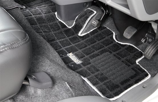 「ジェイクラブ/LEGANCE」NV350 キャラバン(E26)ナロー用フロアーマット(ワッフル仕様)xフロント1枚物拍卖