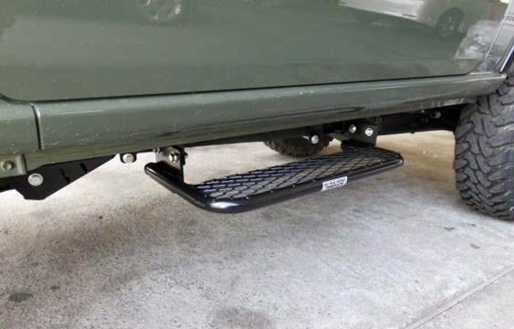 「タニグチ/TANIGUCHI」ジムニー(JB64)用2段調整サイドステップ(スチール黒)x運転席拍卖