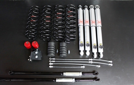 「タニグチ/TANIGUCHI」ジムニー(JB64/JB74)用SOLVE ACE40サスペンションキットx1台分拍卖