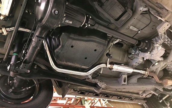 「スルガスピード/SURUGA」ジムニー シエラ(JB74W)K15B用センターマフラー拍卖