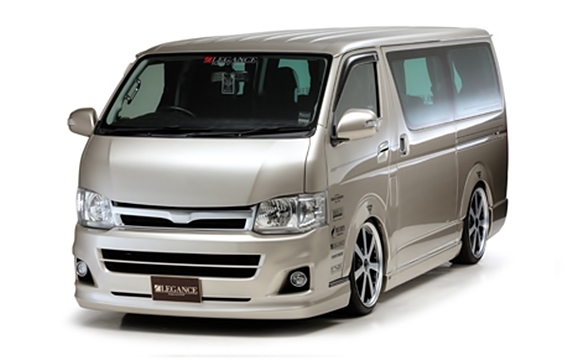 「ジェイクラブ/LEGANCE」200系ハイエース ナロー(Ⅲ型)4ドア/ロング用バンパーエアロ3点セット拍卖