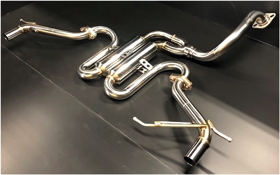 「スルガスピード/SURUGA」スイフト スポーツ(ZC33S)K14C用PFSループサウンドマフラー(テール選択)拍卖