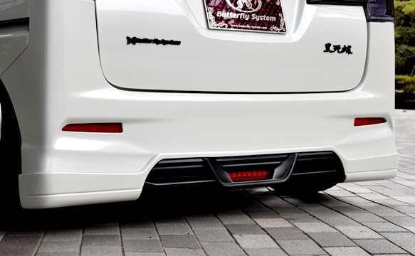 「バタフライシステム/GLANZ」タント カスタム RSトップエディション(LA600S)後期用リアハーフスポイラー拍卖