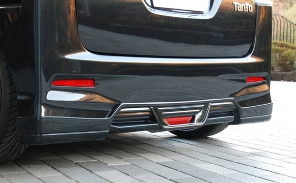 「バタフライシステム/GLANZ」タント カスタム(LA600S)用リアハーフスポイラー拍卖