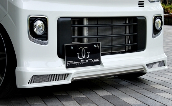 「バタフライシステム/GLANZ」エブリイ ワゴン(DA17W)用フロントハーフスポイラー拍卖