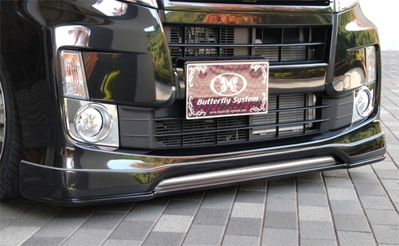 「バタフライシステム/GLANZ」ムーヴ カスタム(LA100)後期用フロントハーフスポイラー拍卖