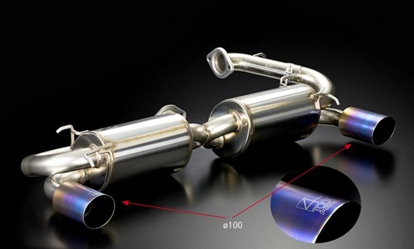 「戸田レーシング/TODA」NSX(C32B/NA2)Ⅲ型(LEV)用ハイパワーマフラーセット(チタンテール)拍卖