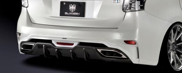 「K'SPEC/GLANZEN」40系プリウス α(ZVW40/41)用リアバンパー(バックフォグ付き)拍卖