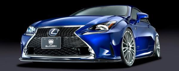 「K'SPEC/GLANZEN」レクサス RC(AVC10/GSC10)F-SPORT用エアロ3点セット(カーボン/クリア塗装済み)拍卖