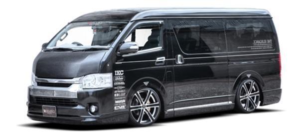 「ジェイクラブ/LEGANCE」200ハイエース ワイド(Ⅳ~Ⅵ型)4ドア/スーパーロング用ハーフエアロ3点セット拍卖