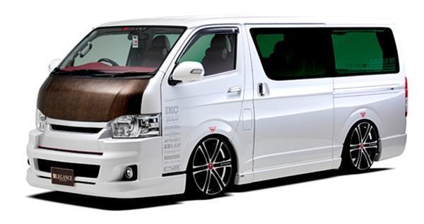 「ジェイクラブ/LEGANCE」200系ハイエース ナロー(Ⅳ~Ⅵ型)5ドア/ロング用バンパーエアロ3点セット拍卖