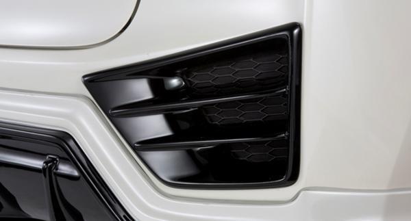 「K'SPEC/MINIVAN」GK系フィット 13G/15X/HYBRID(GK3~6/GP5~6)前期用リアバンパーダクトカバーx左右拍卖