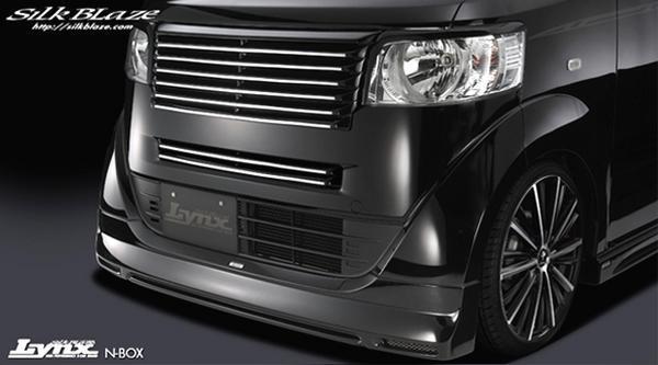 在庫市/引き渡し可能「K'SPEC/Lynx」N-BOX(JF1/JF2)標準車用フロントグリル&バンパーダクトガーニッシュセット拍卖