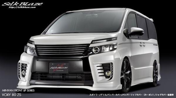 「K'SPEC/MINIVAN」80系ヴォクシー ZS(ZRR80/85W、ZWR80W)前期用フロントリップスポイラー TypeS拍卖