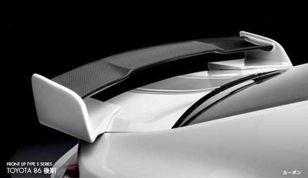 「K'SPEC/SPORTS」トヨタ 86(ZN6)後期用リアウイング(センター部カーボン)拍卖