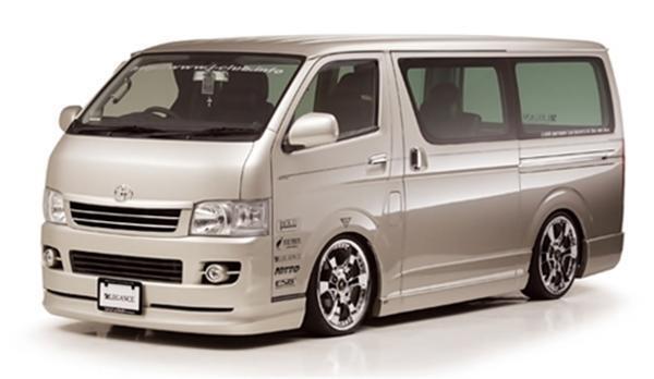 「ジェイクラブ/LEGANCE」200系ハイエース ナロー(Ⅰ~Ⅲ型)4ドア/ロング用ハーフエアロ4点セット拍卖