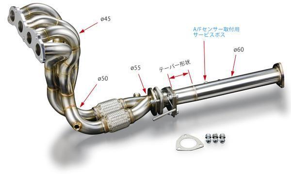 「戸田レーシング/TODA」アコード(CL9/CM2)K24A用エキゾーストマニフォールド(エキマニ)拍卖