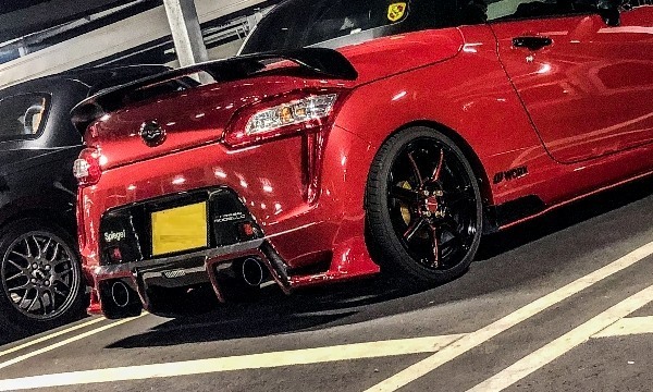 「ショーリン/SHORIN」コペン ローブ(LA400K)用リアハーフスポイラー拍卖