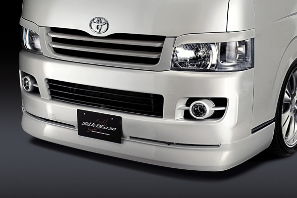 「K'SPEC/MINIVAN」200系ハイエース ナロー/スーパーGL(TRH/KDH200系)Ⅰ~Ⅱ型用フロントリップスポイラー Ver.Ⅰ拍卖