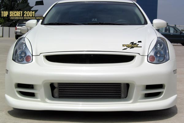 「トップシークレット」スカイライン クーペ(V35/350GT)前期用フロントバンパー拍卖