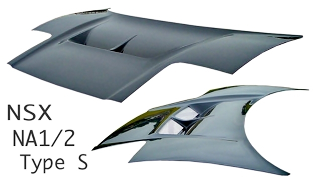 「高勢スタウト/STOUT」NSX(NA1)用エアロボンネット TypeS(カーボン)拍卖