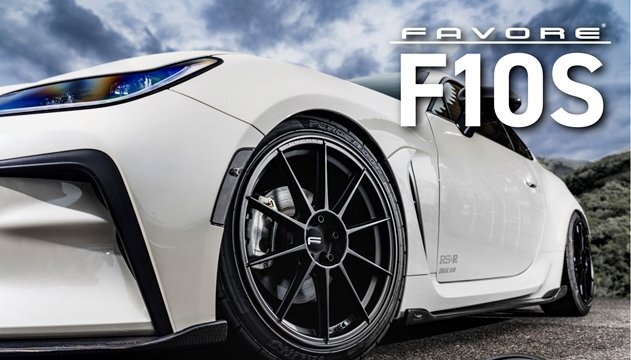 「K'SPEC/FAVORE」F10Sアルミホイールx1本(18inchx8.5J/+45/マットブラック)拍卖