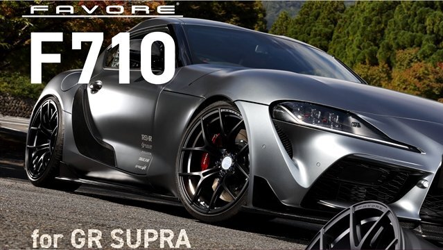 「K'SPEC/FAVORE」F710アルミホイールx1本(20inchx9.5J/+20/マットブラック)拍卖