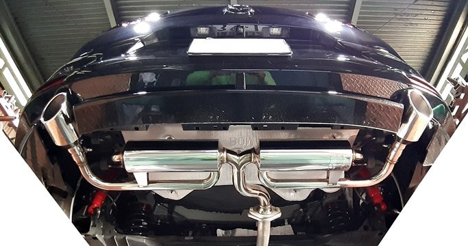 「スルガスピード/SURUGA」MAZDA3 セダン(BPFP)HF/AT車用PFSループサウンドマフラー(SIGNATURE STYLE専用/テール選択)拍卖