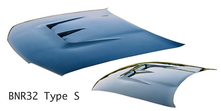 「高勢スタウト/STOUT」スカイライン GT-R(BNR32)用エアロボンネット TypeS(カーボン)拍卖