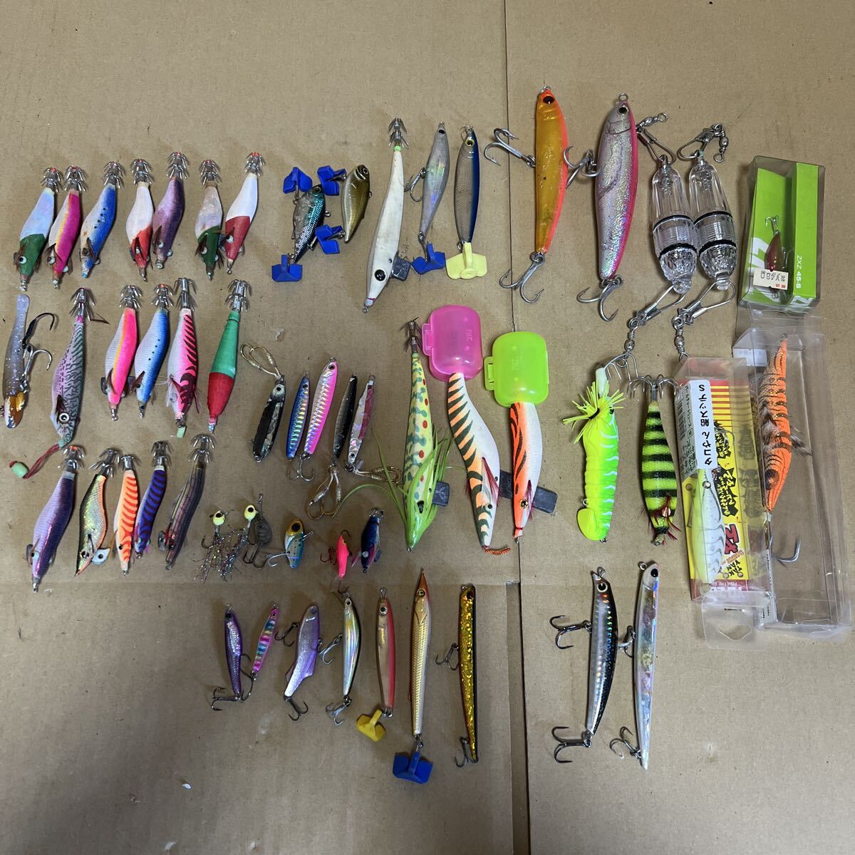 ルアー エギ ルアーセット 釣り道具 セット。685拍卖