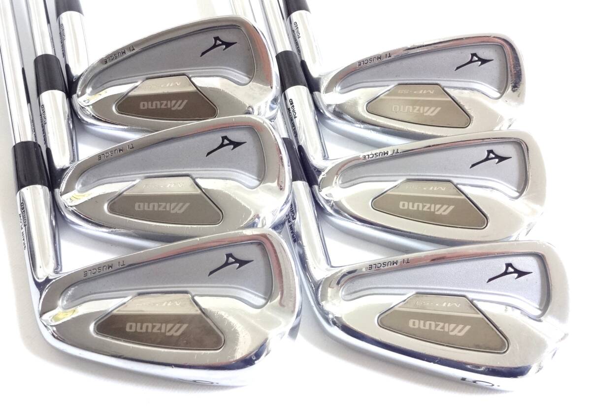 ★状態きれい★名器★ミズノ MIZUNO MP-59 FORGED アイアン★5~Pw 5本set★NSPRO950GH(S)★グリップ良好★拍卖