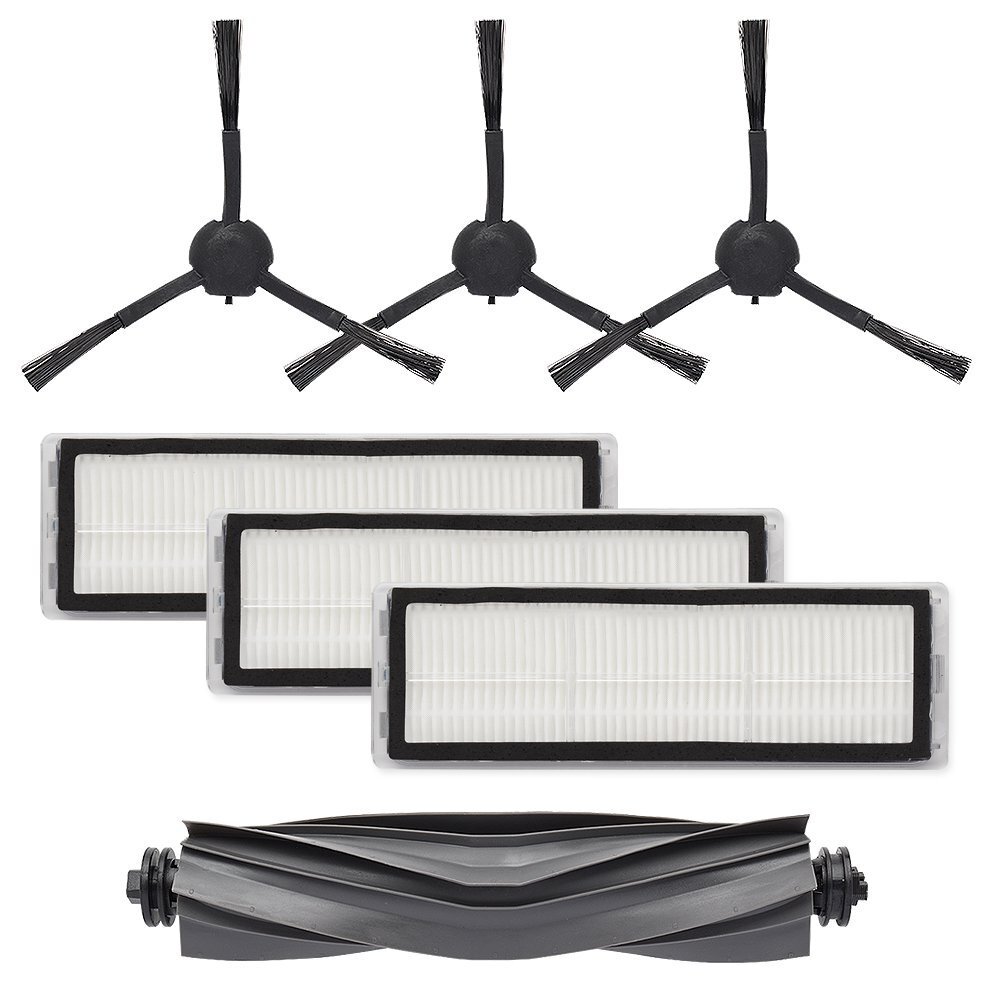 ●ドリーミー L10 / D10用【交換パーツ7点セット】互換品 サイドブラシ/メインブラシ/フィルター拍卖