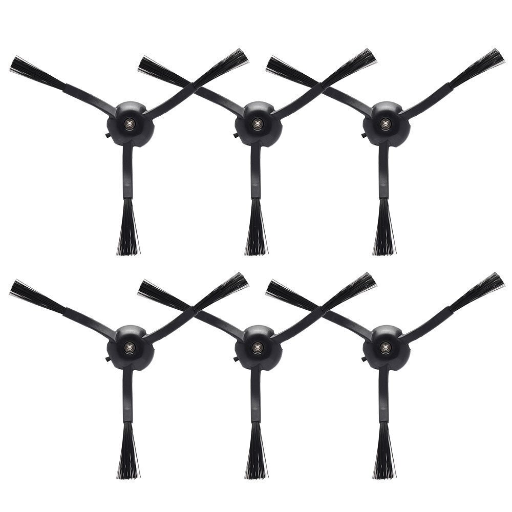 ●ロボロック用 S8 Pro Ultra/Q Revo/S7/S6/S5/Q7/Q5対応 サイドブラシ ブラック 互換品 6個 ロボット掃除機拍卖