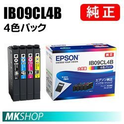 EPSON 純正 インクカートリッジ IB09CL4B 4色パック 大容量( PX-M730F/ PX-S730)拍卖