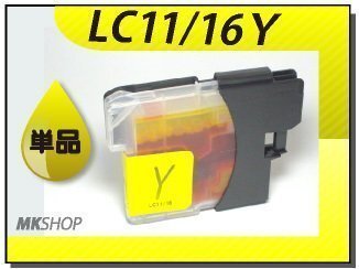 ●送料無料 単品 互換インク LC11Y/LC16Y共用 イエロー拍卖