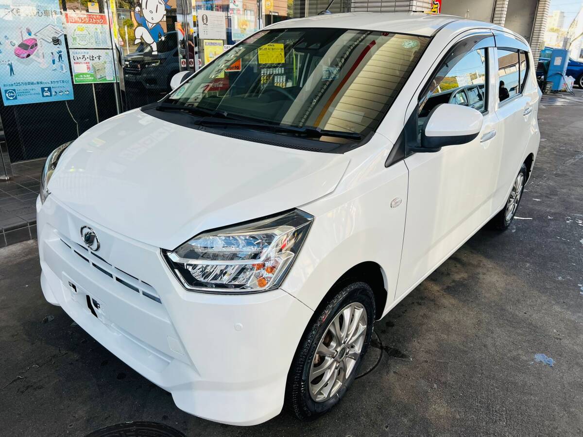 ミライース X SA3。エマージェンシーブレーキ。年式 平成 29 年 .車検令和 9年11 月。実走行 39900.純正HDDナビ。ETC。冠水歴なし。拍卖