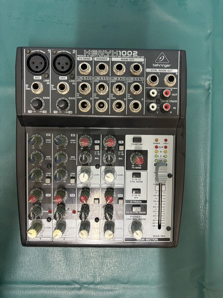Behringer アナログミキサー XENYX 1002ジャンク品拍卖