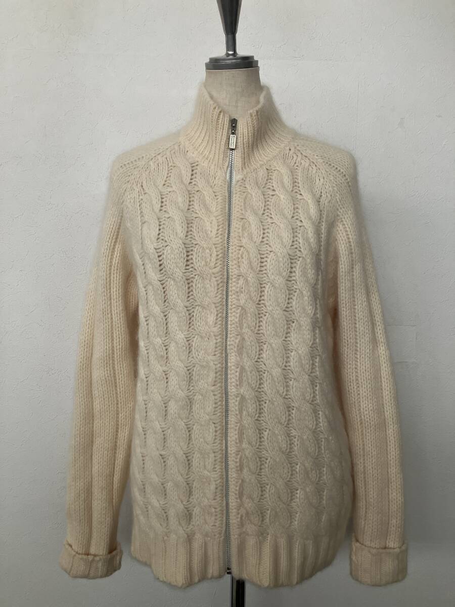 JUNKO SHIMADA ジュンコシマダ フルジップ アンゴラニットカーディガン拍卖