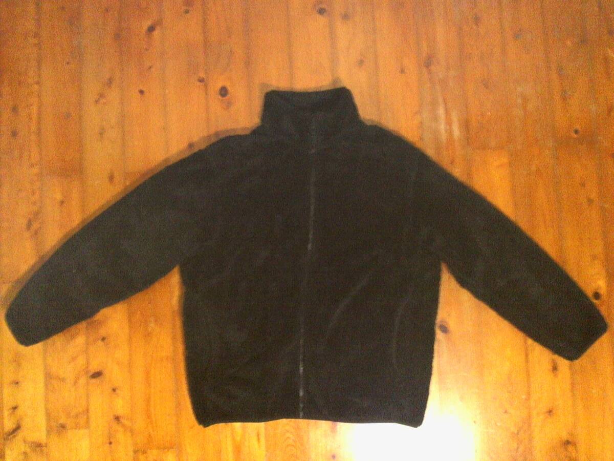 ☆ユニクロ【UNIQLO】ファーリーフリース フルジップ ジャケット L 黒 ブラック拍卖
