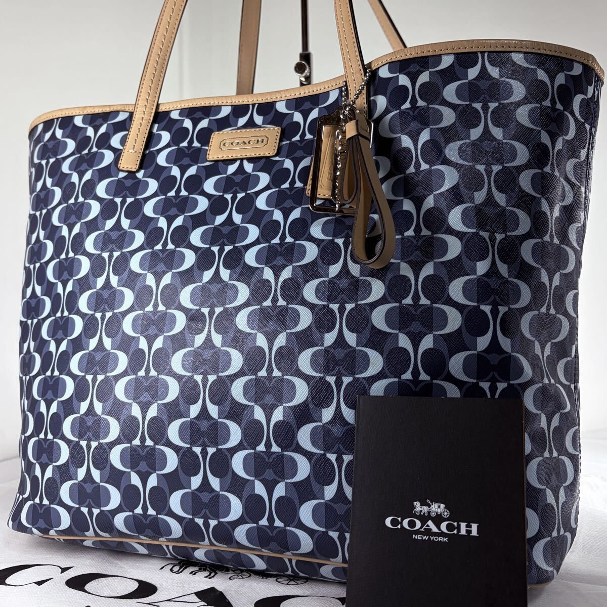 1円【 極美品 】コーチ COACH トートバッグ 肩掛け レザー シグネチャー ビジネスバッグ A4可 ブリーフケース 通勤 レディース メンズ拍卖