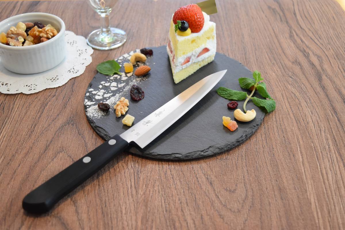 青紙1号 割込 ペティ 包丁 『兼景』 新品【送料無料】【即決】拍卖